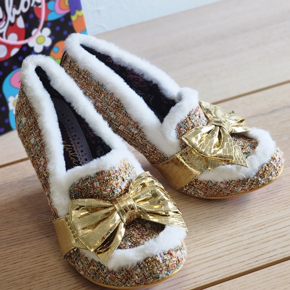 Irregular Choice – Grand Gift Heels (Gold) Size: EU 42 / US 11 - Picture 15 of 15